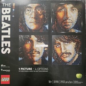 The Beatles LEGO Art